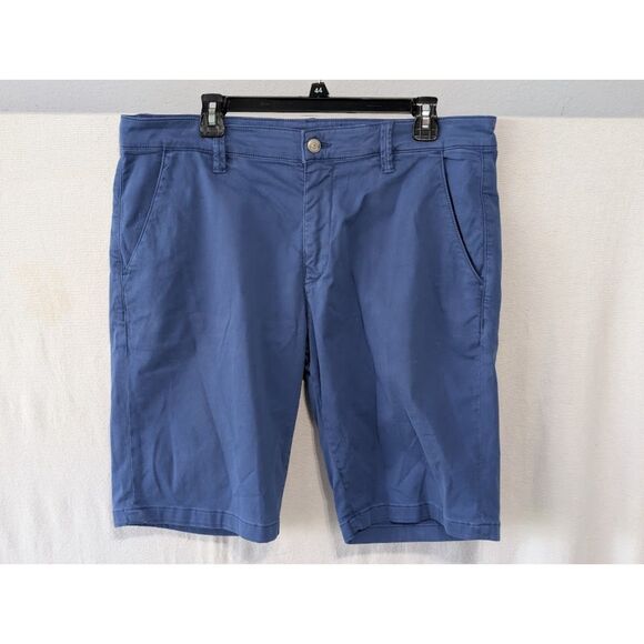 Men's Mavi Jacob Blue Chino Casual Shorts Size 36/10 - Picture 2 of 11